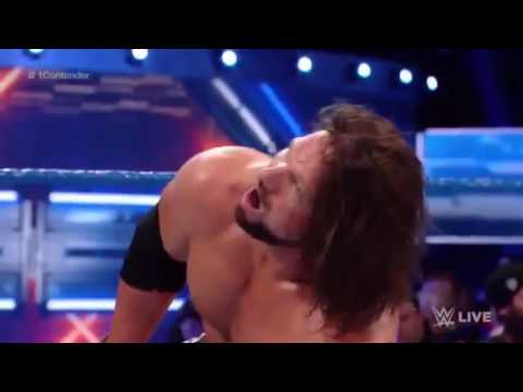 Randy orton vs. Aj styles, WWE Smackdown [07/03/17] PT-BR