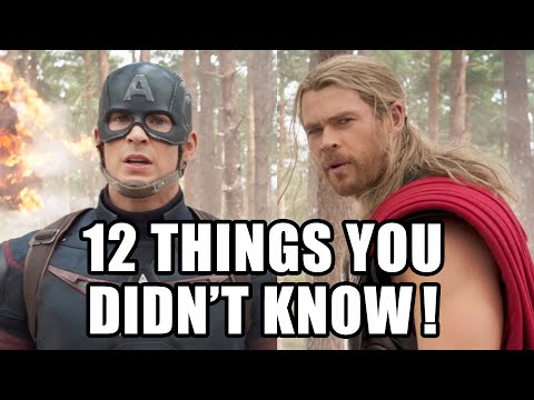 アベンジャーズ エイジ・オブ・ウルトロンについて知らなかった12のこと (12 Things You Didn't Know About Avengers Age of Ultron)