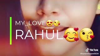 Rahul name Whatsapp Status video /tiktok video