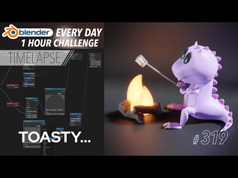 Getting Cozy with Character Modeling - Blender Every Day #319