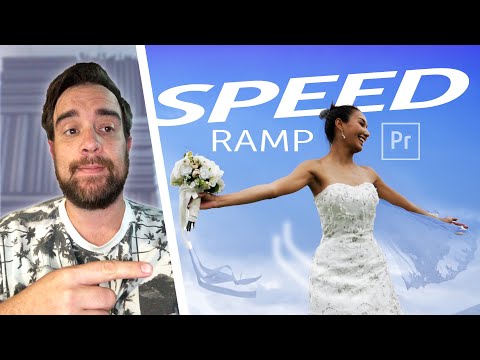 Stunning SPEED RAMP in Premiere Pro (1 minute tutorial)