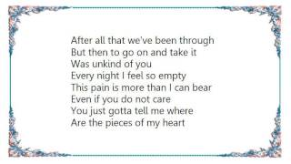 Barbara Mandrell - Where Are the Pieces of My Heart Lyrics