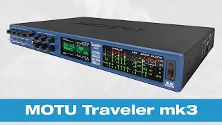 DTM・DAW MOTU Traveler Mk3 Traveler-mk3 Overview