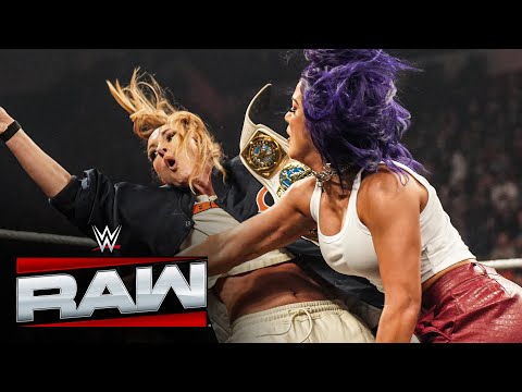 Bayley takes down Becky Lynch after intense war of words: Raw, June 16, 2025