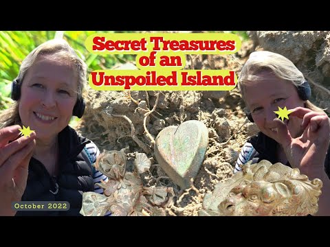 The Forgotten Treasure we found on an Unspoiled Island.Treasure hunting w/ Nicola White