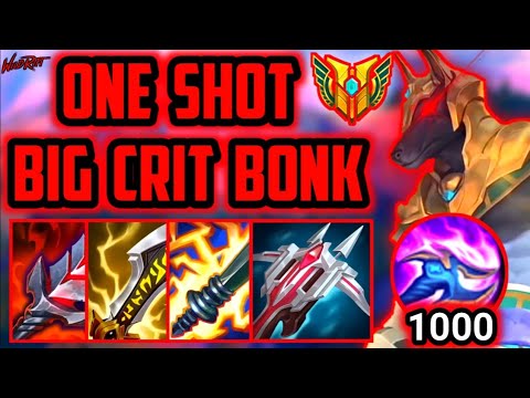 CRIT NASUS 1000 STACKS ONE SHOT (1K Stacks At 20 Minutes) Wild Rift