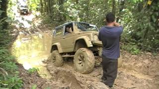 preview picture of video 'Offroading in Trinidad 2014 Tamana Trail with Team Torque'