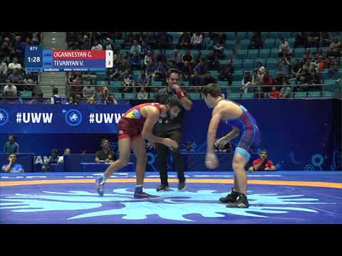 Qual. FS - 65 kg: G. OGANNESYAN (UKR) v. V. TEVANYAN (ARM)