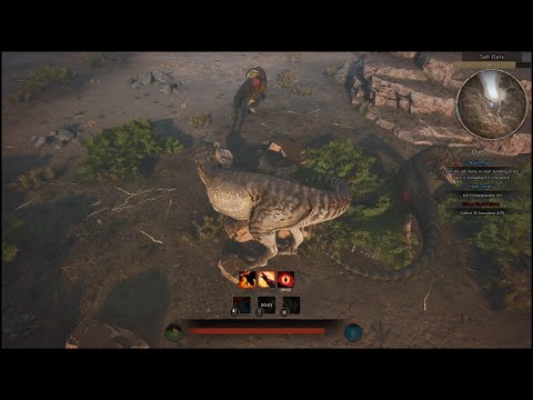 Path of Titans, Tyrannosaurus (Rex) vs 2 Allos, vs local Pack | All Are Out To Get Me