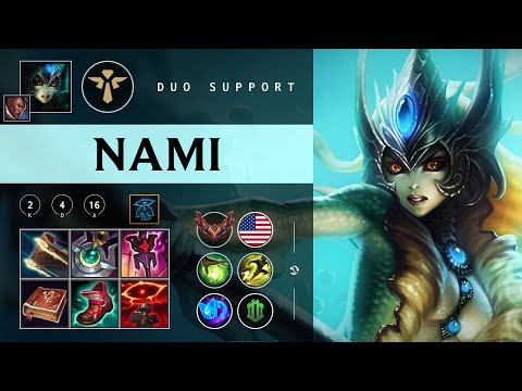 Nami Support vs Lissandra - NA Grandmaster Patch 26.01