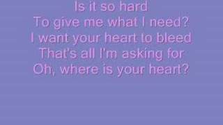 Kelly Clarkson: Where is your heart (lyrics)