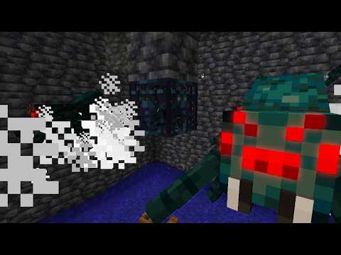 Double Cave Spider Spawner Farm In Minecraft 1.21