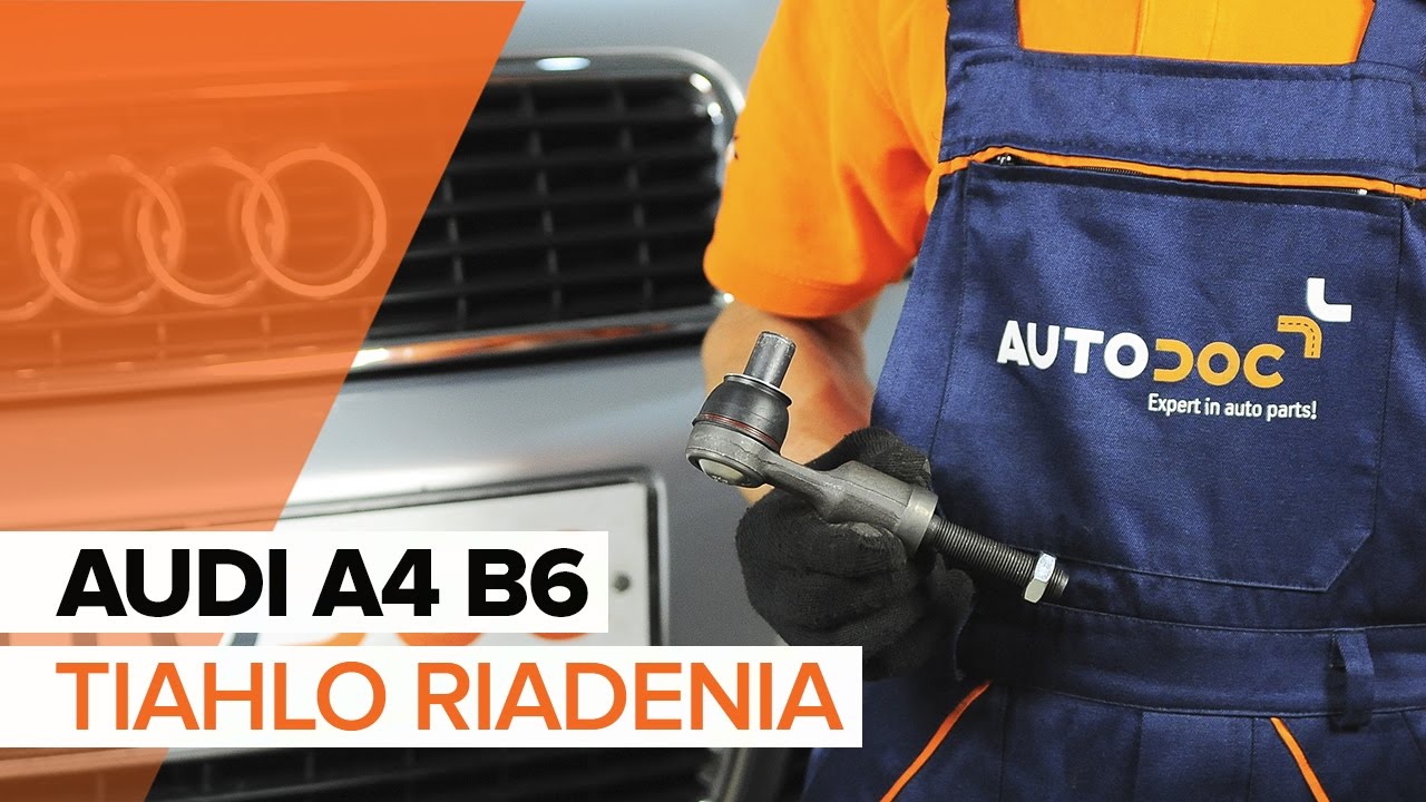 Ako vymeniť guľový čap riadenia na Audi A4 B6 – návod na výmenu