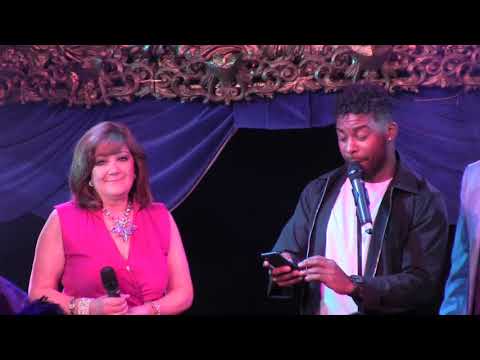 ESCKAZ in London: John Lundvik - Sweden - with the audience (at London Eurovision Party 2019)