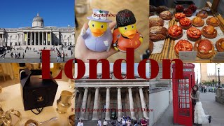 (vlog)ロンドンの虜になった3日間☎️💙|Fell in Love with London in 3 Days