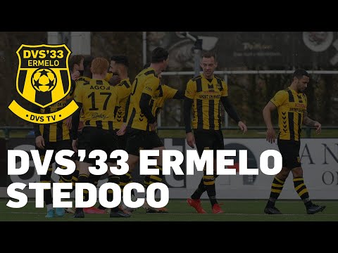 PRIMA POT OP TWEEDE PAASDAG | DVS'33 ERMELO - STEDOCO | Derde Divisie | Samenvatting
