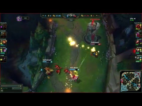 1 v 2 Ezreal outplay