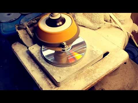 HOW TO FIX REPAIR A SCRATCHED BROKEN BLU-RAY OR DVD DISC VIDEO GAME MACHINE ELM BUFF POLISH SAND