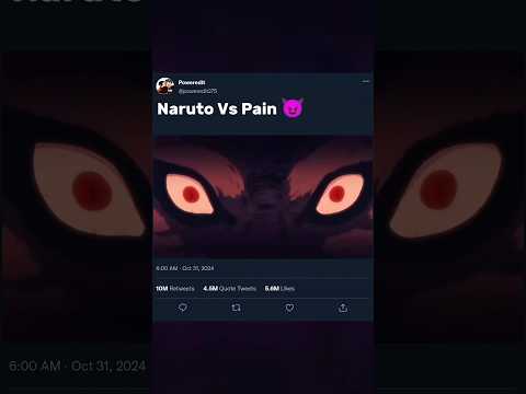 Naruto Rage 🔥  Naruto vs pain | Kurama Naruto Shippuden