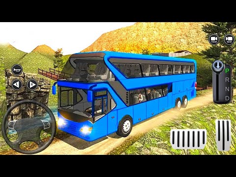 Uphill Offroad Bus Driving Simulator Games 2021 - Android Gameplay