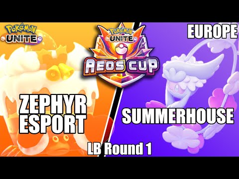 Zephyr Esport vs Summerhouse - PUCS EU Aeos Cup LB Round 1 - Pokemon Unite Tournament