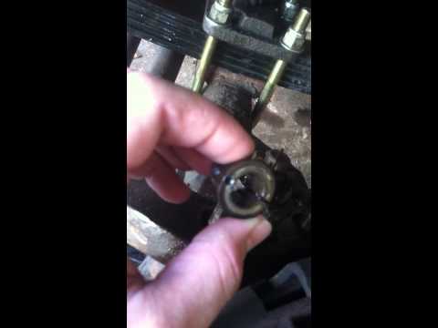 1981 chevy 4x4 k10 steering arm removal