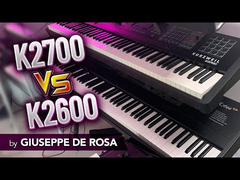Kurzweil K2600 vs Kurzweil K2700