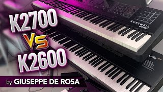 Video thumbnail for Kurzweil K2600 vs Kurzweil K2700 by Giuseppe De Rosa