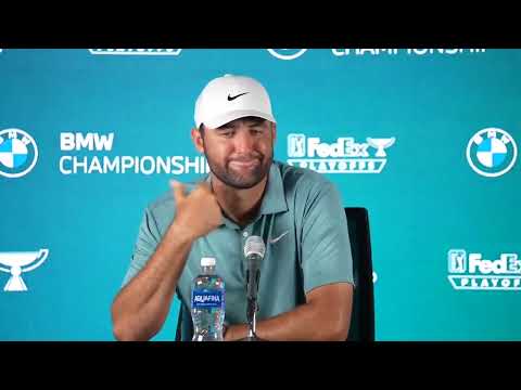 Scottie Scheffler Reacts to Epic BMW Championship Win & Iconic Chip-In at 17