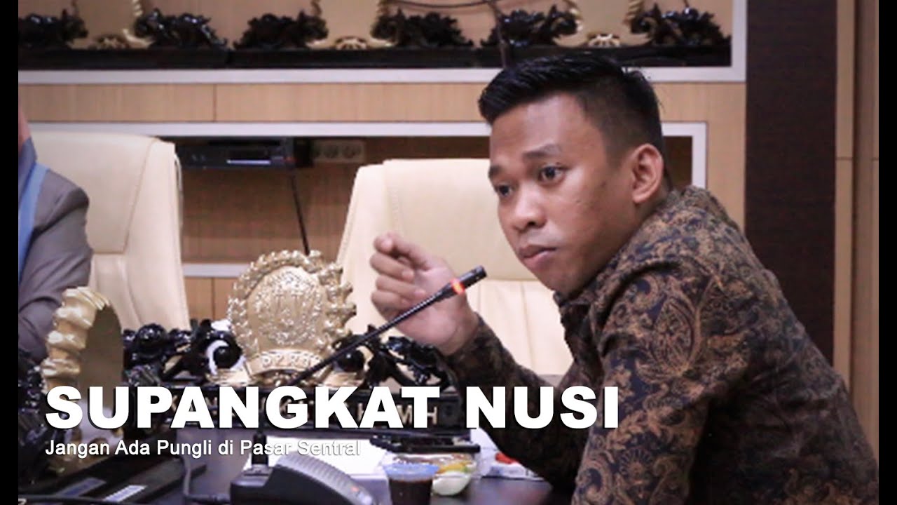 Supangkat Nusi : Jangan Ada Pungli di Pasar Sentral