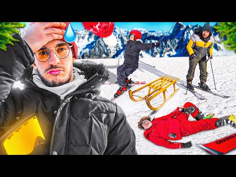 J'AI EMMENÉ MES PETITS FRÈRES AU SKI POUR LA PREMIÈRE FOIS DE LEUR VIE.. [Entre frère Ep 16]