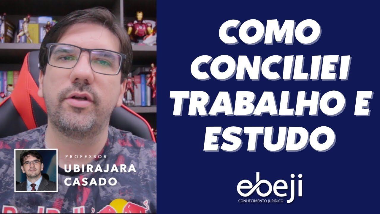 🔴 É DIFÍCIL ESTUDAR E TRABALHAR, MAS NÃO IMPOSSÍVEL | PROF UBIRAJARA CASADO 🔴
