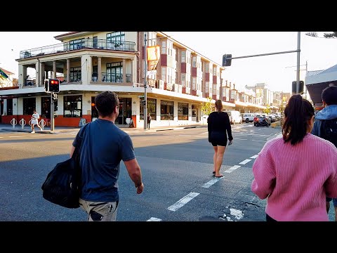Walking From Coogee Beach To Randwick Town Centre in Sydney Australia