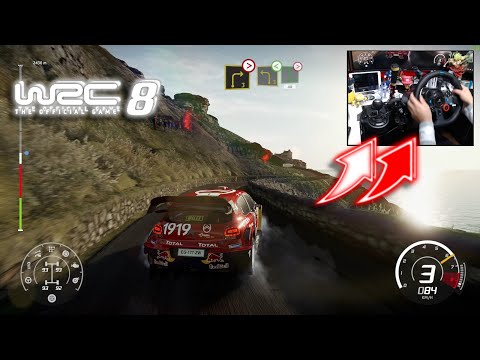 WRC 8 Citroën C3 WRC Wales Rally GB / Logitech G29