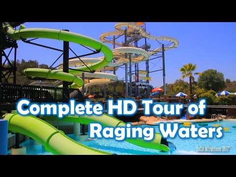 [HD] FULL Tour of Raging Waters 2014 - Water Park Tour - Raging Waters Tour