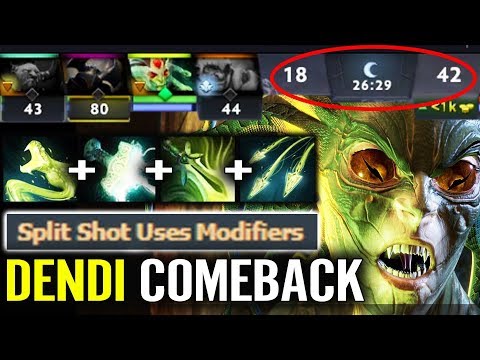They CAN'T BELIEVE Dendi 1vs5 Medusa 4x Passive Stack w/ Butterfly Epic Gameplay
