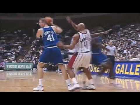 Dirk Nowitzki's First Career 30 Point Game At Rockets Nov 1999