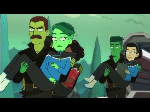 Tendi and girls arrive on Orion - Star Trek lower decks