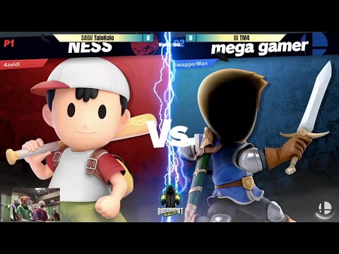 Winners Finals — TM4 (Ness) vs TaloHalo (Mii Swordfighter) — Basement Brawlers #25
