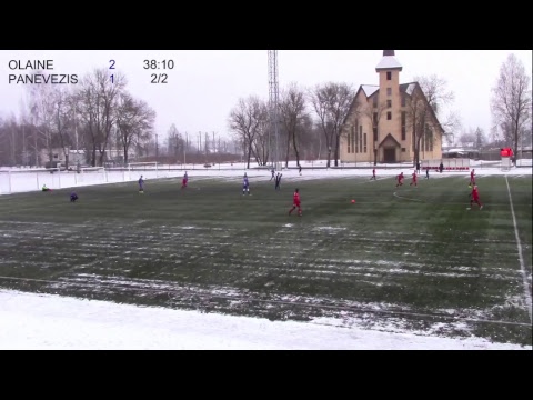 AFA Olaine/FA Jūrmala - Panevežio FA 2003 Olaine Winter Football Championship 2018