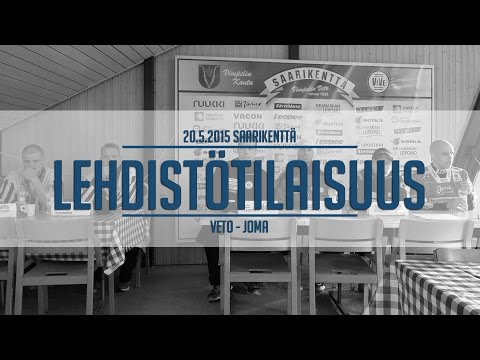 20.5.2015 Veto - Joma lehdistötilaisuus