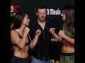 Mackenzie Dern & Marina Rodriguez face off before #UFCVegas39 #shorts