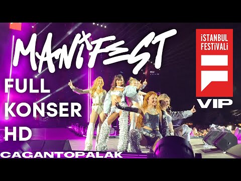 MANİFEST İstanbul Festivali VIP En Ön Full Konser HD