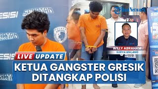 Meresahkan Masyarakat Gresik, Ketua Gangster Kampungan Ditembak Polisi saat Proses Penangkapan
