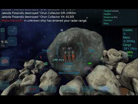 vendetta online: begining to dock