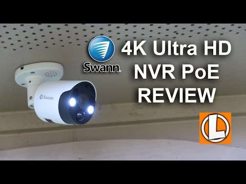 Swann 4K NVR Security Camera System Review - Unboxing, Setup, Settings, Installation, Footage