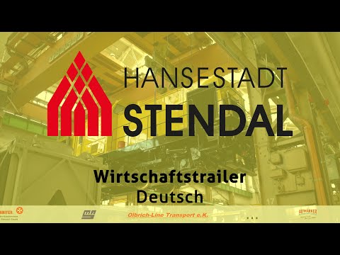 Wirtschaftstrailer der Hansestadt Stendal 2018 / german