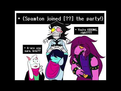 Spamton is Surprise Adopted | Deltarune Comic Dub