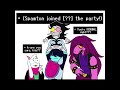 Spamton is Surprise Adopted | Deltarune Comic Dub