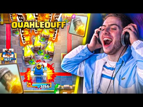 CE JOUEUR PRO TENTE DE ME BATTRE QU'AVEC DES ROQUETTES SUR CLASH ROYALE ! (bordel j'ai la pression)